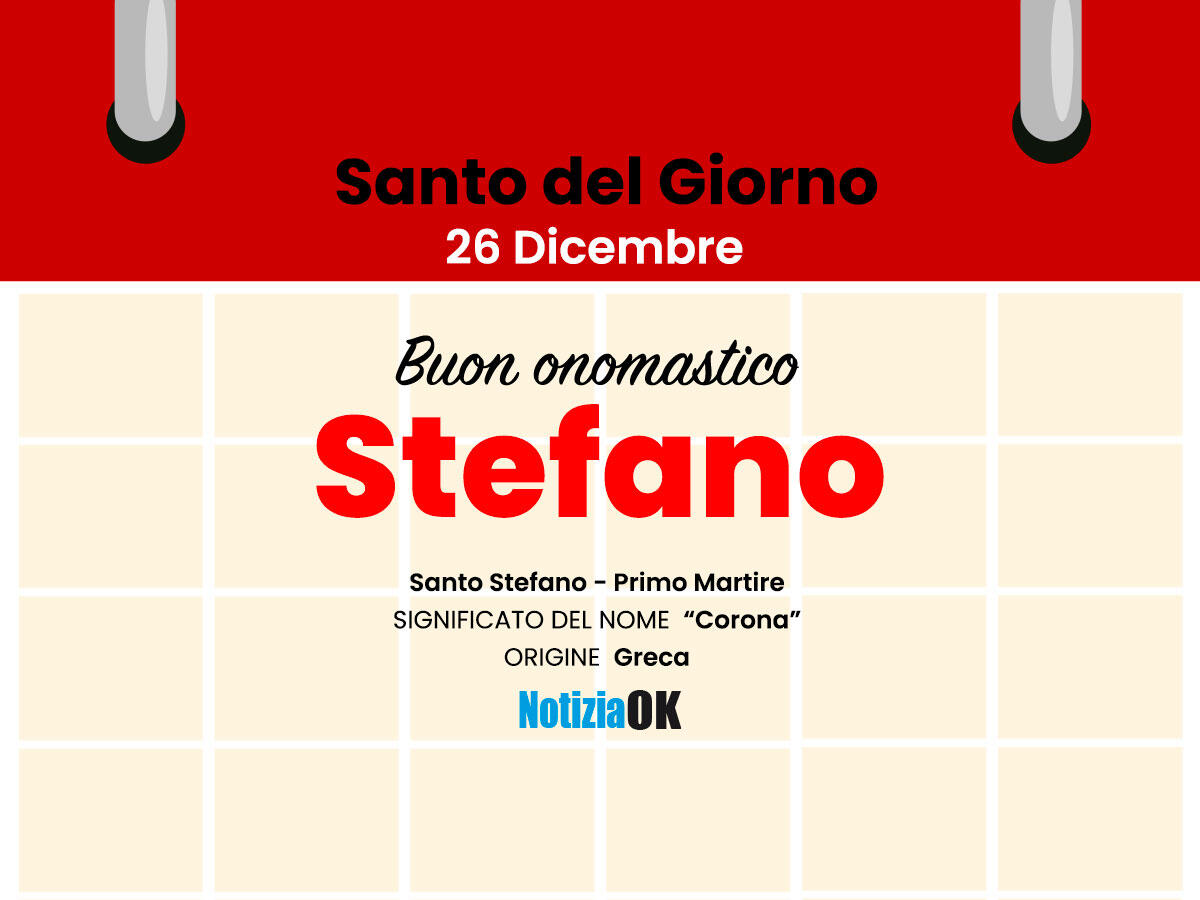 Oggi la Chiesa celebra la memoria di Santo Stefano - 