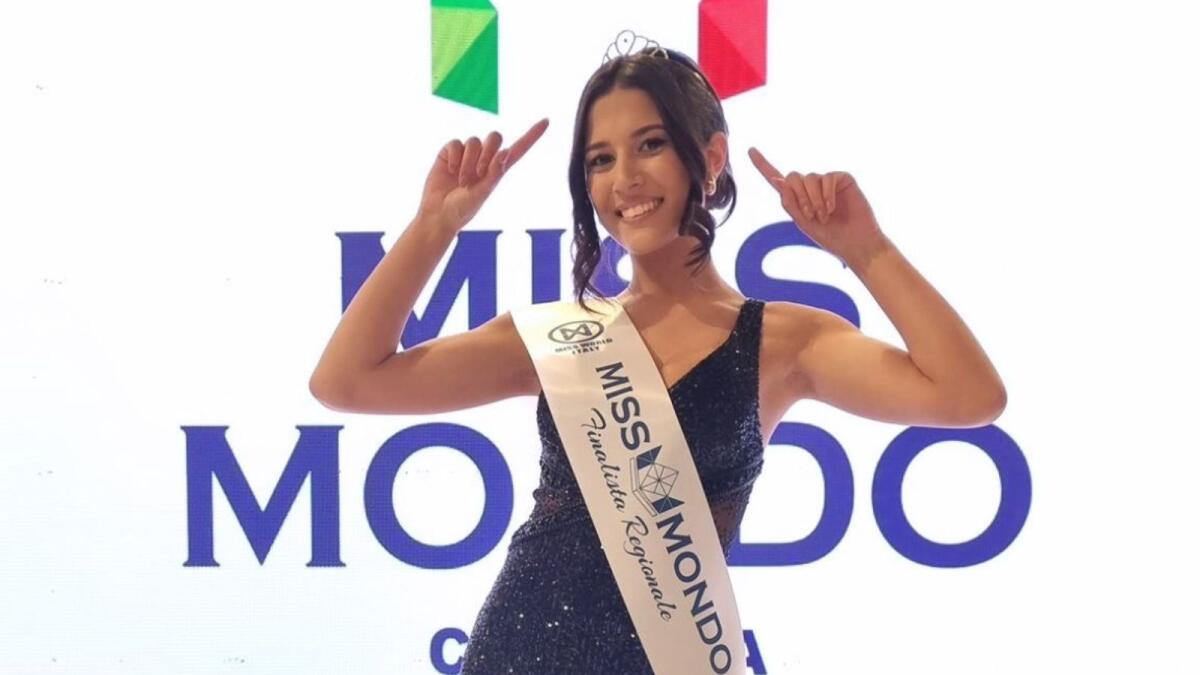 Martina Cordopatri vince la selezione ufficiale di Miss Mondo Calabria - 