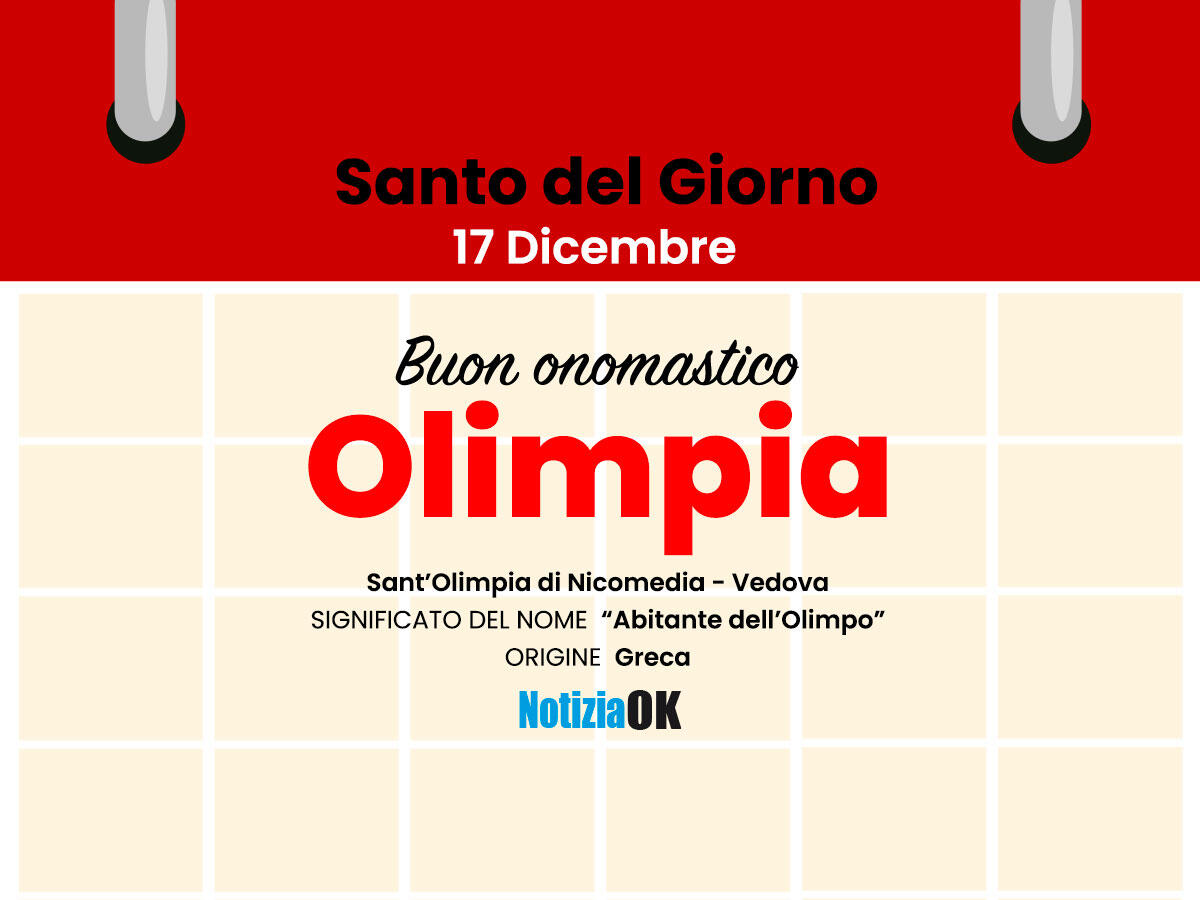 Oggi la Chiesa celebra la memoria di Santa Olimpia - 