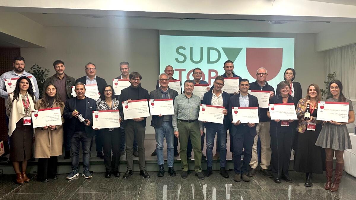 I vini del crotonese premiati al Sud Top Wine - 