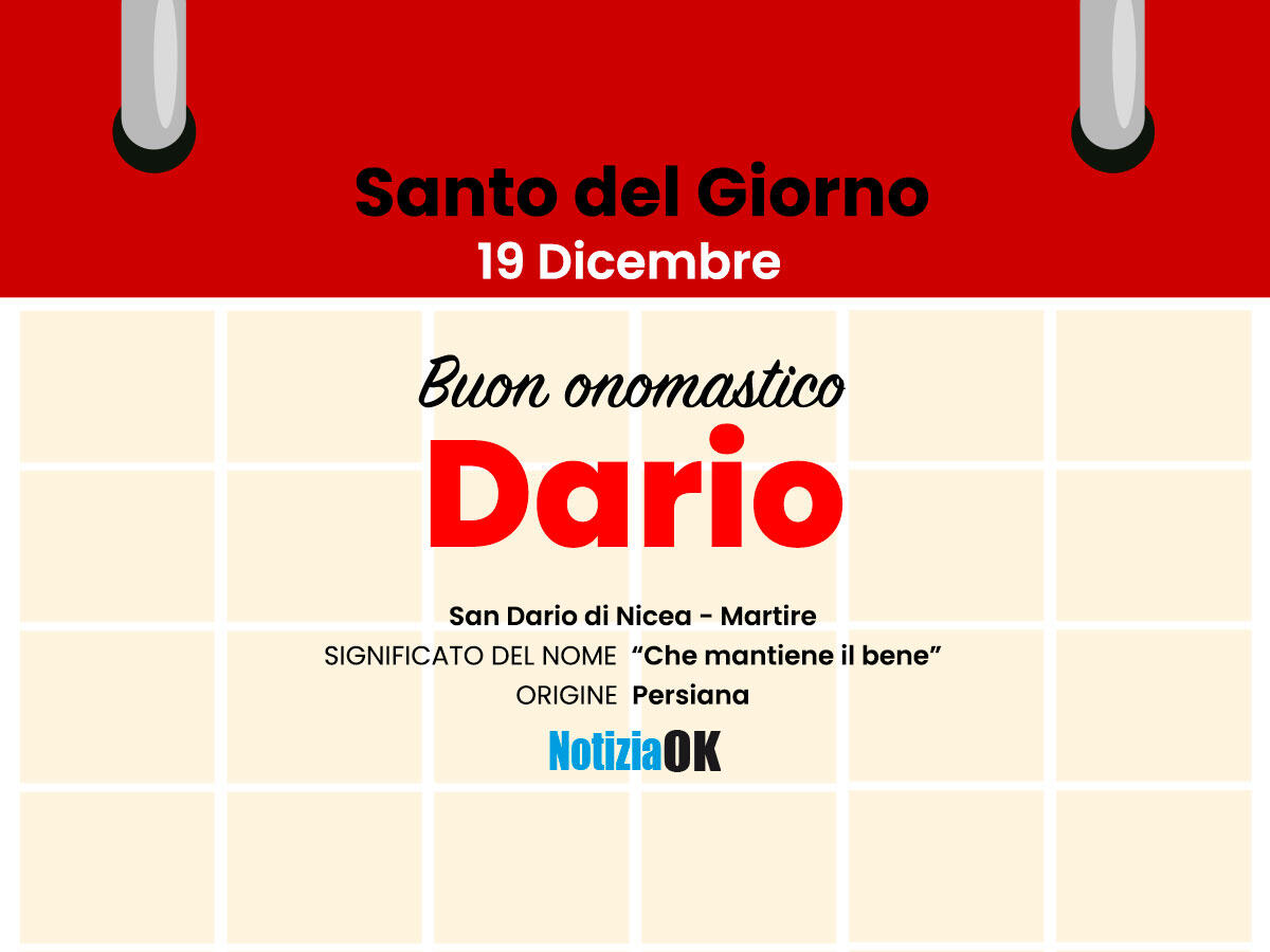 Oggi la Chiesa celebra la memoria di San Dario - 