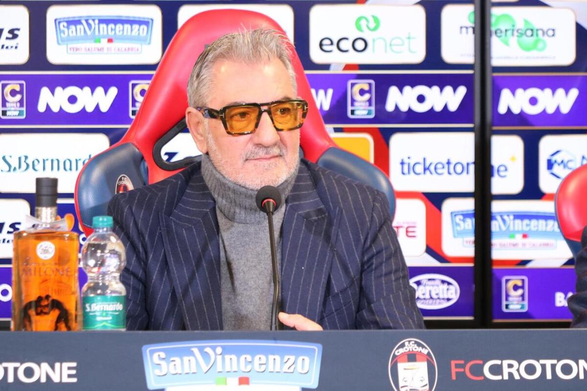 Serie C/C | Crotone calcio - Il Presidente Vrenna: «quest'anno mi sto divertendo» - 