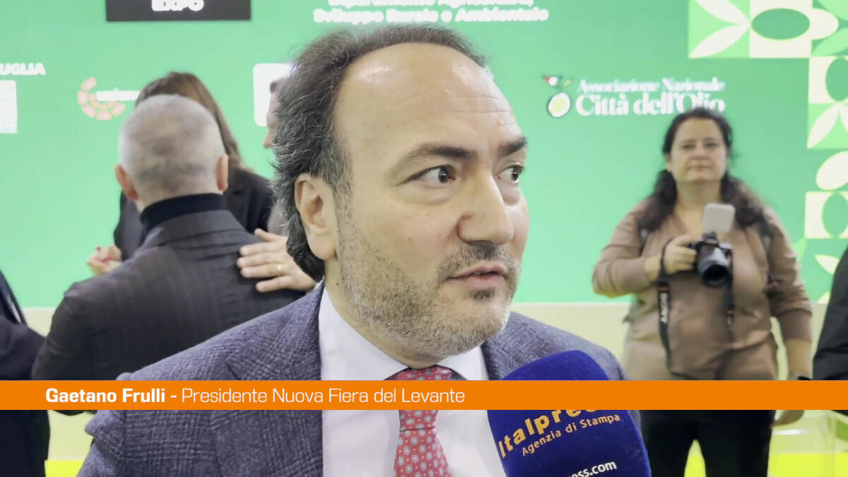 Evolio Expo, Frulli "Doveroso per Fiera del Levante aiutare aziende" - 