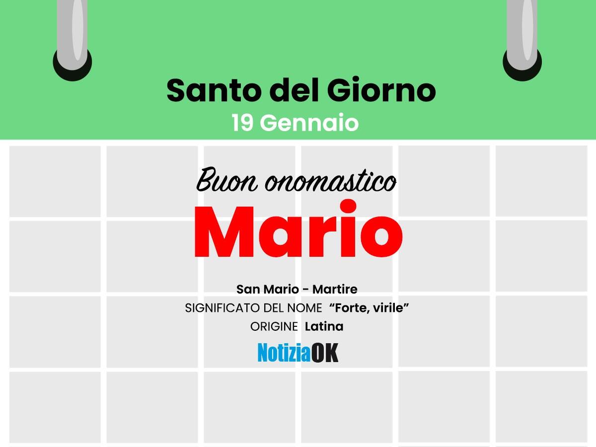 Onomastico: il Santo del giorno è San Mario - 