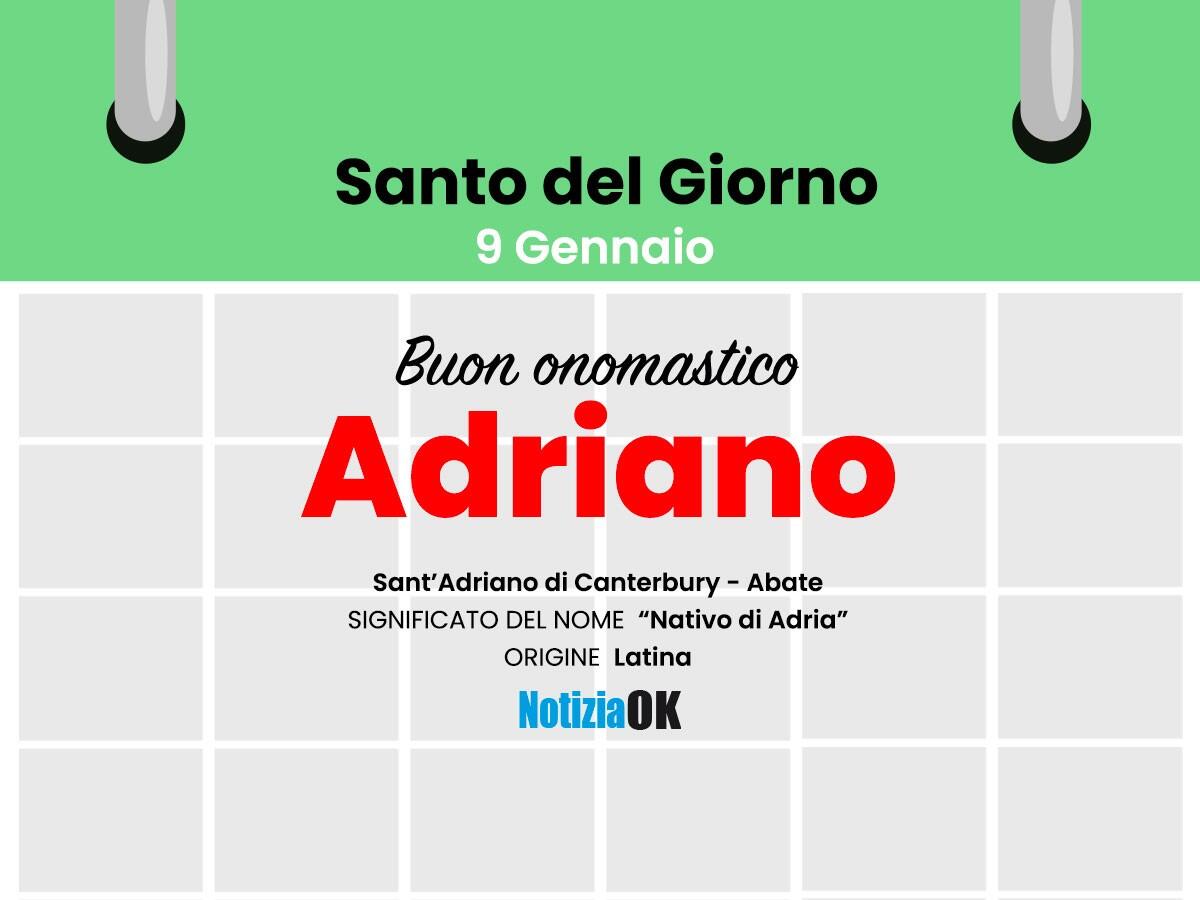 Onomastico: il Santo del giorno è Sant'Adriano di Canterbury - 