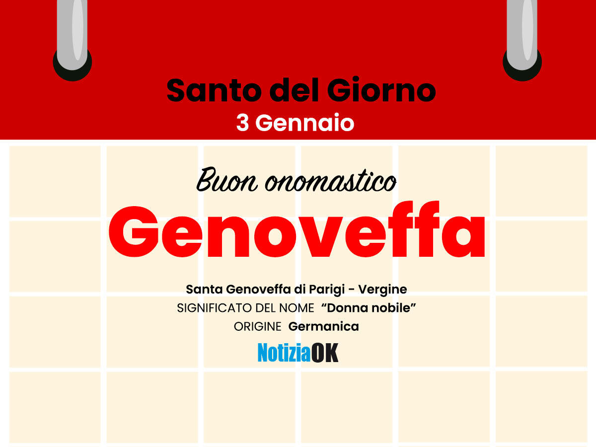 Oggi la Chiesa celebra la memoria di Santa Genoveffa - 
