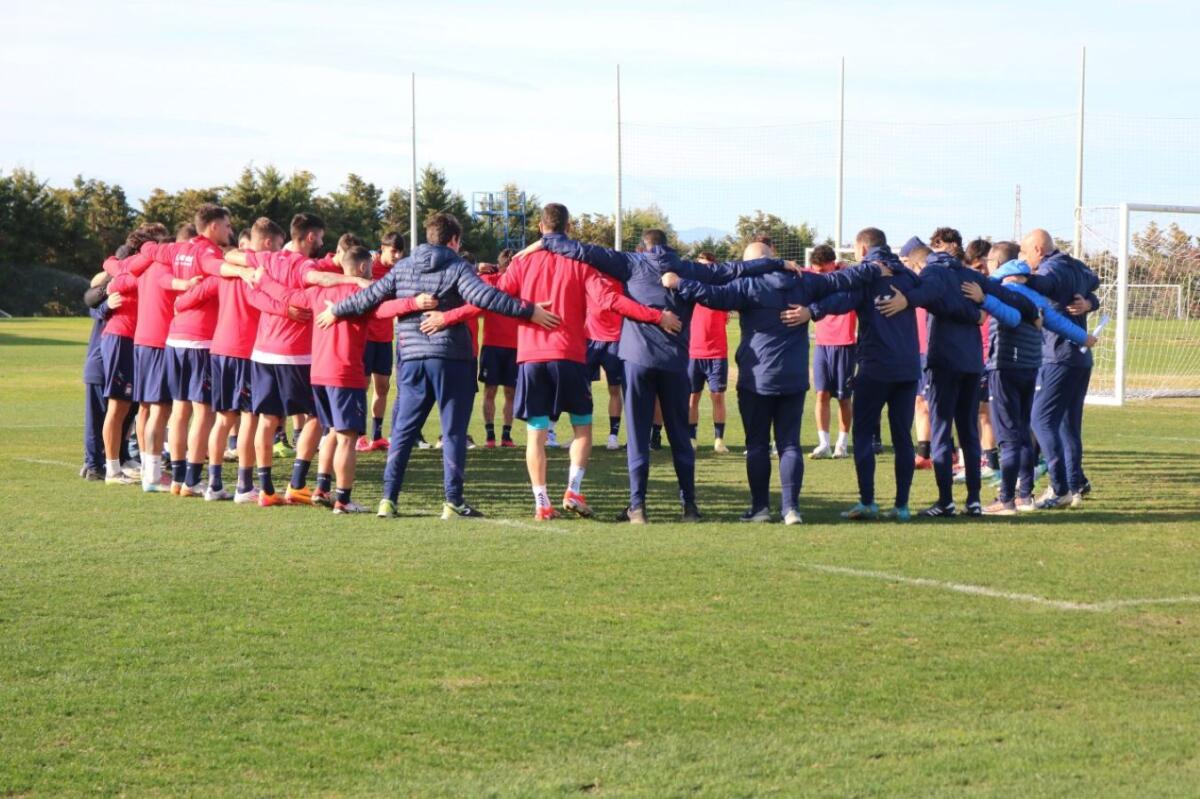 Verso Trapani - Allenamento in un clima surreale nel ricordo del dottor Muraca - 