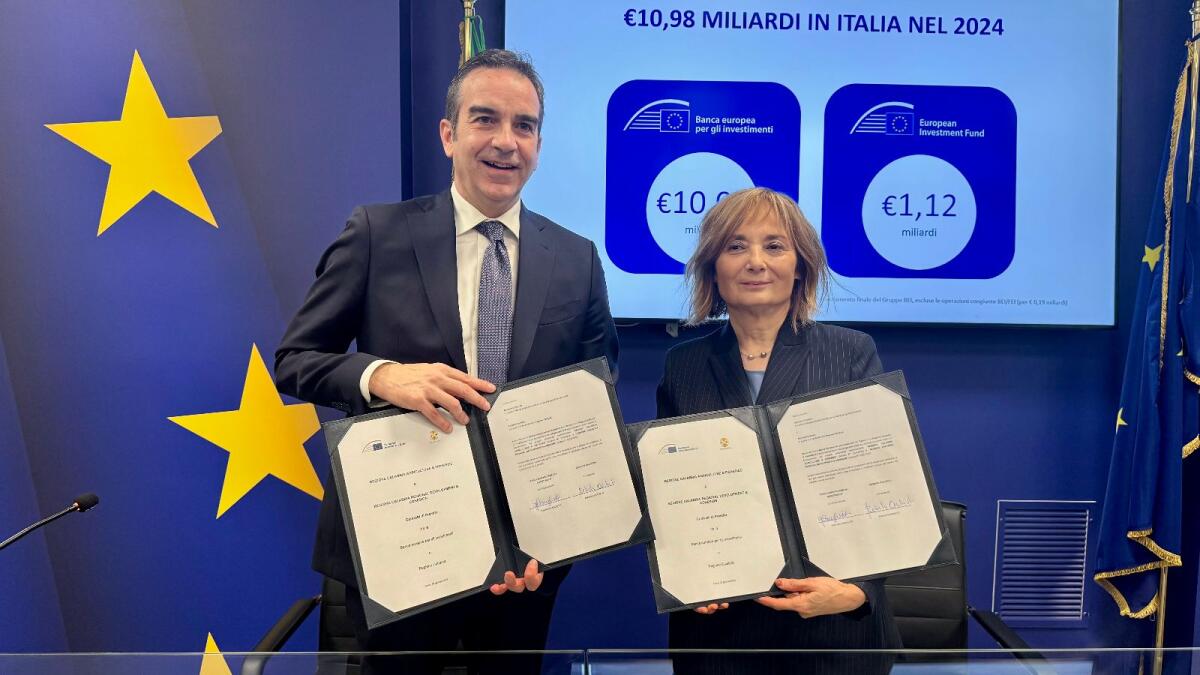 Calabria - Banca europea per gli investimenti (BEI): 100 milioni alla Regione per agricoltura e infrastrutture sostenibili - 