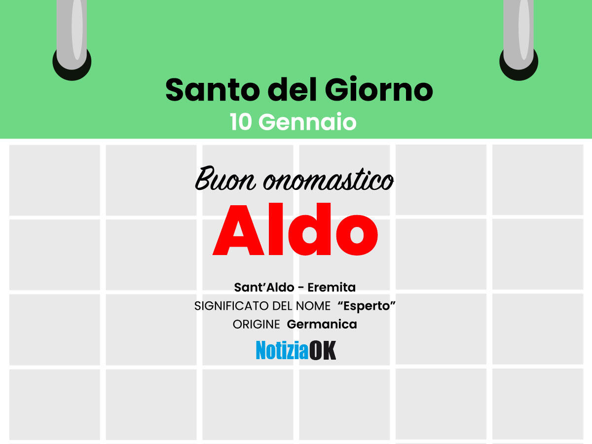 Oggi la Chiesa celebra la memoria di Sant'Aldo - 