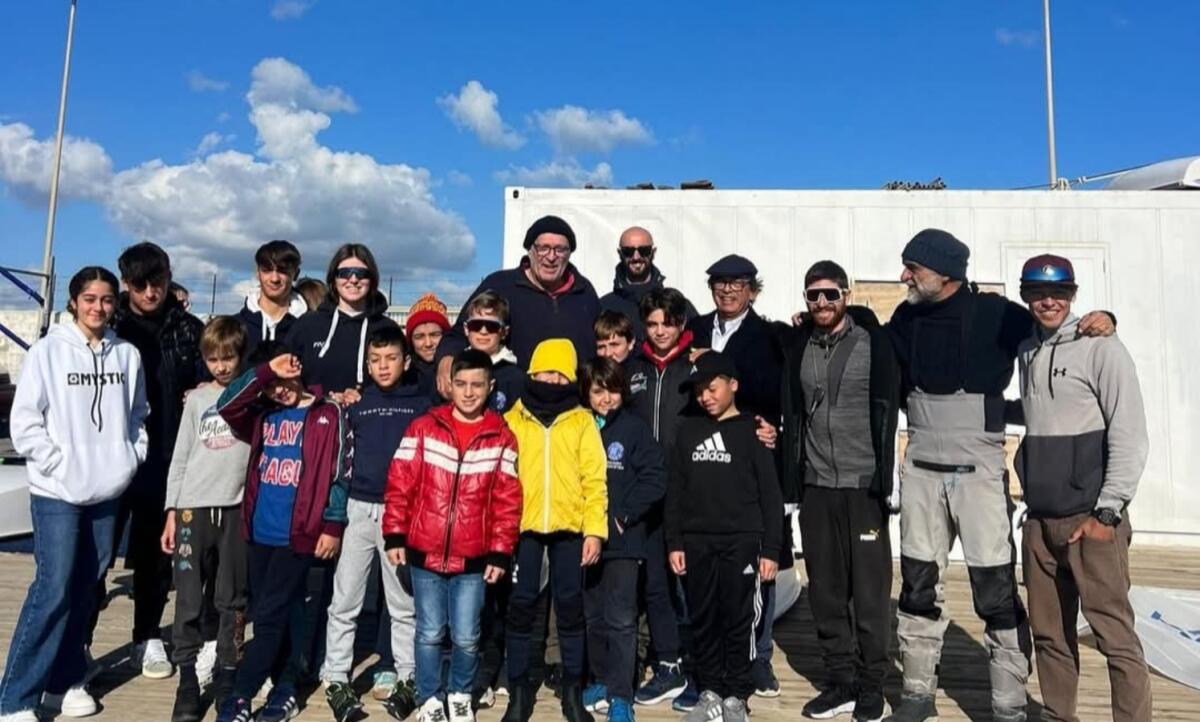 Il campione Luca Devoti ospite del club Velico di Crotone: grandi progetti in cantiere - 