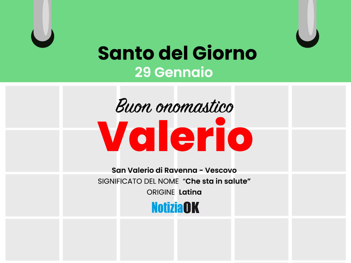 Oggi la Chiesa celebra la memoria di San Valerio - 