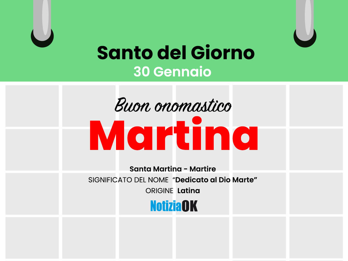 Oggi la Chiesa celebra la memoria di Santa Martina - 