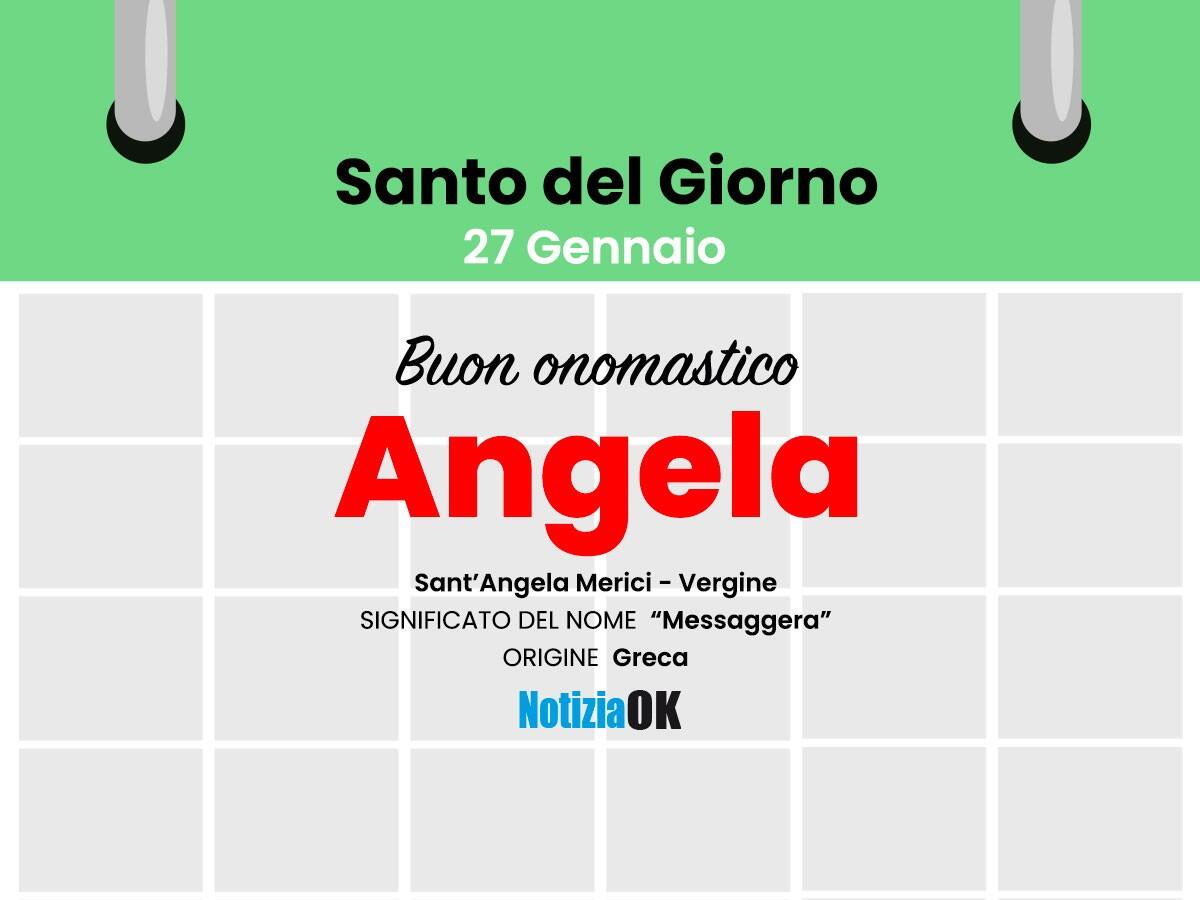 Onomastico: il Santo del giorno è Sant'Angela Merici - 