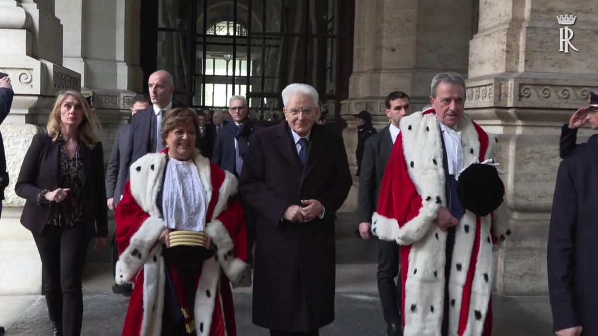 Mattarella all’inaugurazione dell’anno giudiziario 2025 - 
