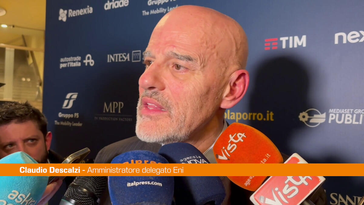 Energia, Descalzi "L'Ue non può vivere nel timore di Cina e Usa" - 