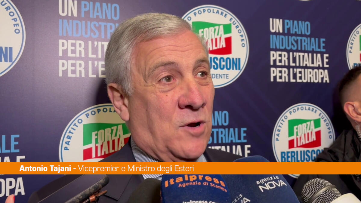 Ucraina, Tajani "Non siamo nemici della Russia ma costruttori di pace" - 