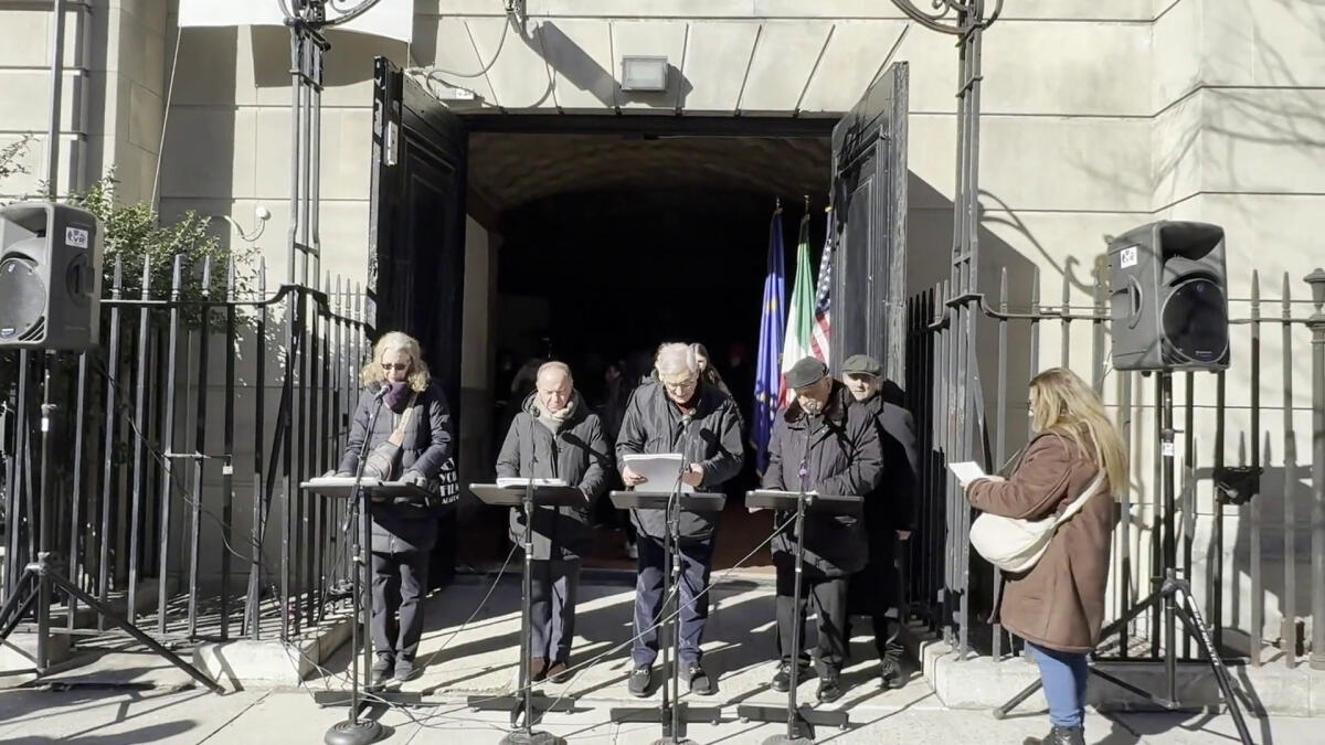 A New York si leggono i nomi degli ebrei italiani della Shoah - 