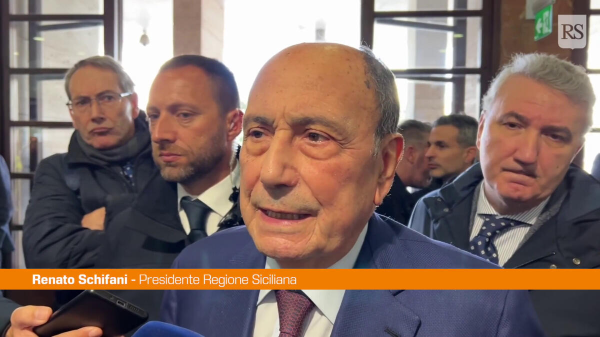 Schifani "A Messina si ripete sinergia virtuosa fra periferia e Stato" - 