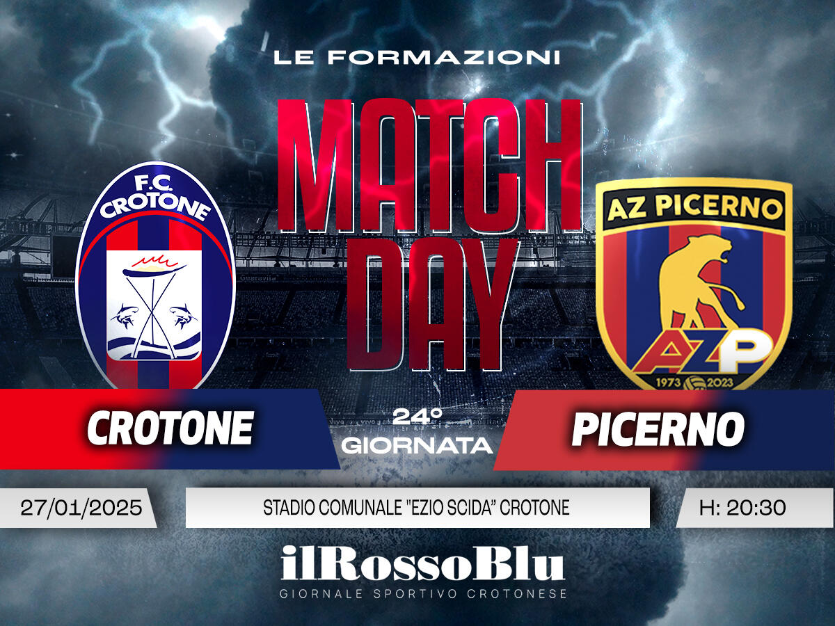 #CrotonePicerno | Le Formazioni - - 