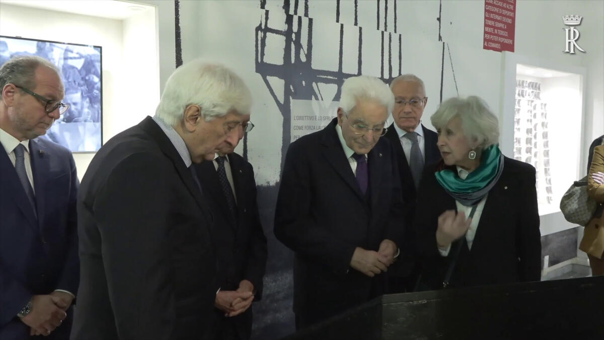 Mattarella a intitolazione biblioteca Anrp a Giuntella e Zampetti - 