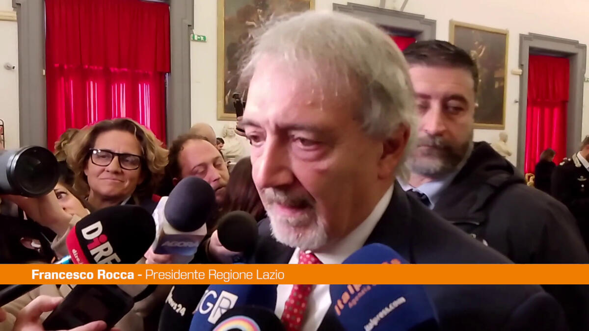 Rocca "Lavoro di squadra per il Giubileo, è l'Italia che funziona" - 