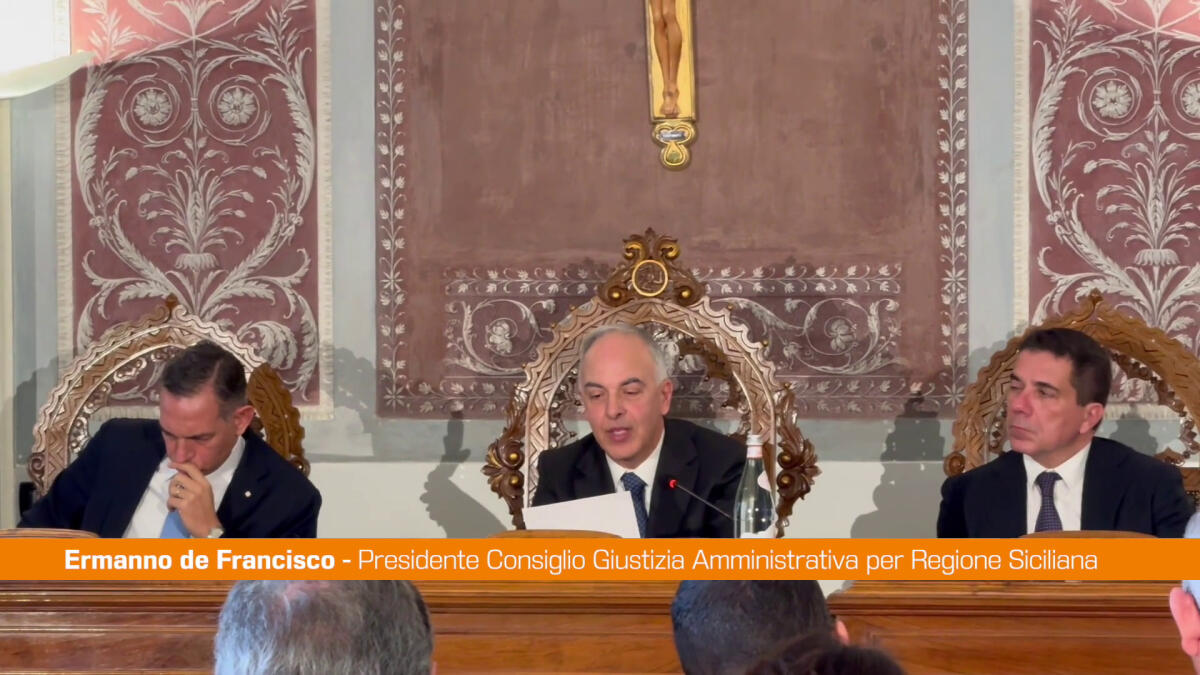 Cga Sicilia, Presidente "Nel 2024 resi 318 pareri" - 