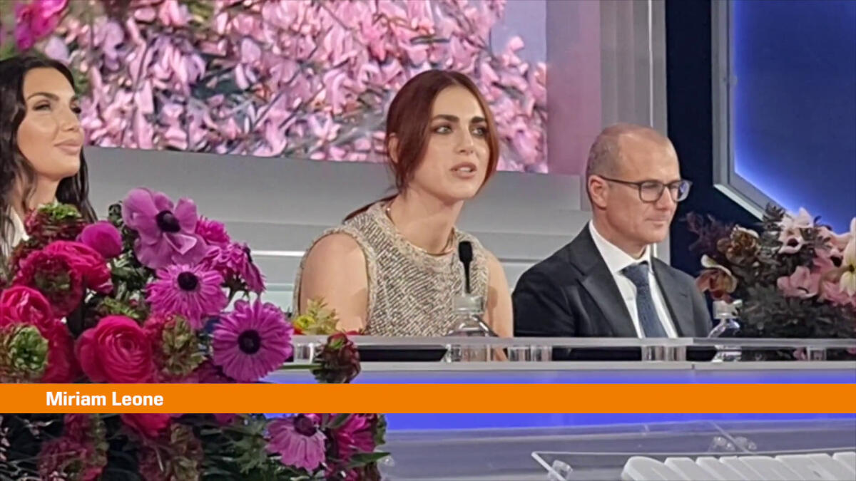 Sanremo, Miriam Leone “Non vi nascondo l’emozione” -