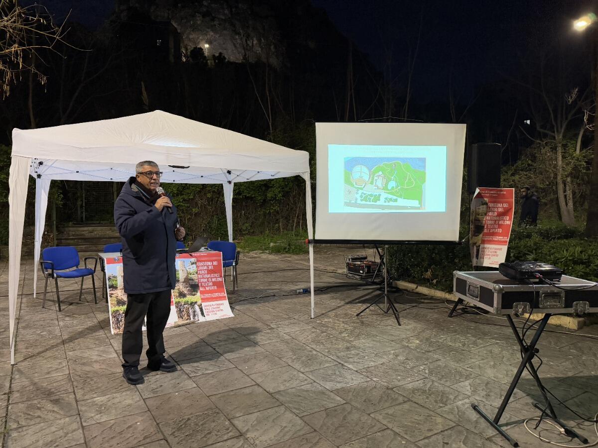 Cassano all'Ionio - Consegnati i lavori del Parco naturalistico e del teatro all'aperto - 