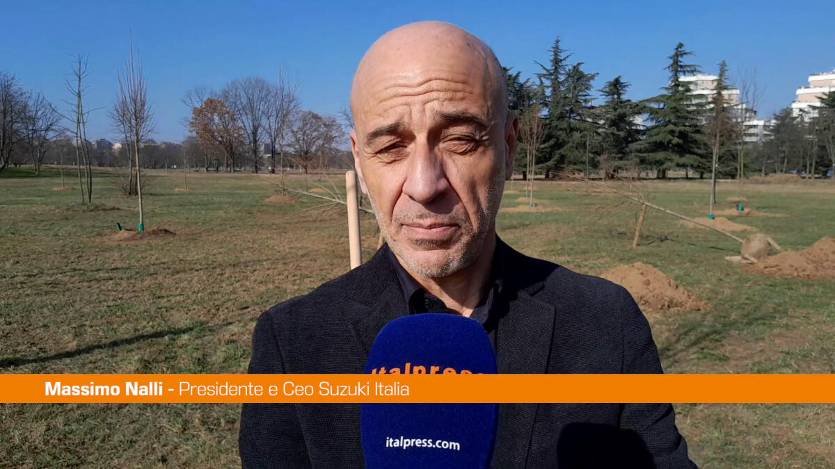 Nalli "Grazie ai nostri concessionari Suzuki piantati 1.100 alberi" -