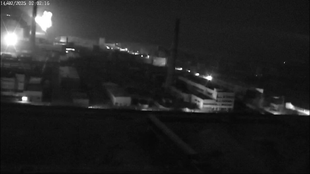 Drone russo sulla centrale di Chernobyl, le immagini -