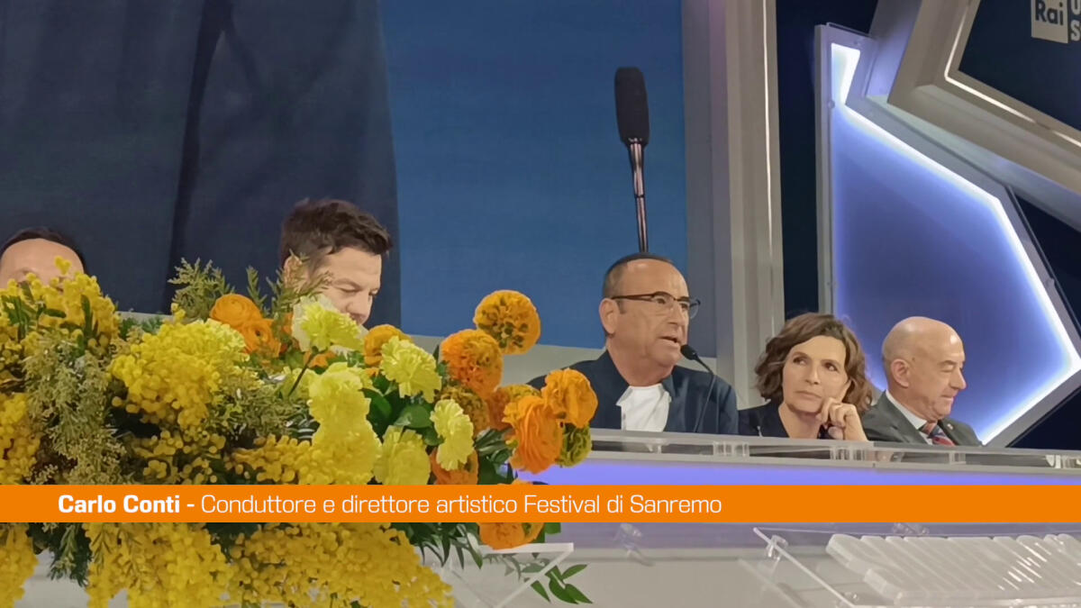 Sanremo, Conti “Meno ospiti internazionali,più spazio musica italiana" - 