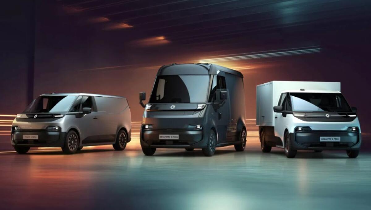 Per Renault nuova era dei veicoli commerciali elettrici -