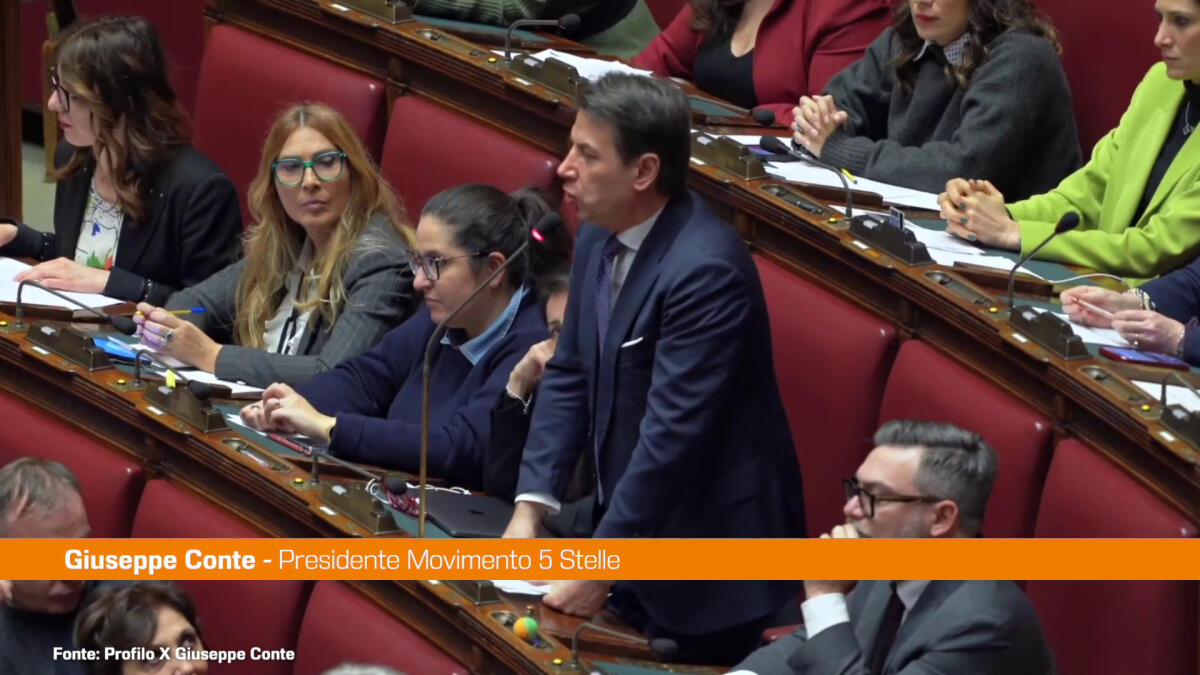 Almasri, Conte "Meloni venga a riferire in Parlamento" - 