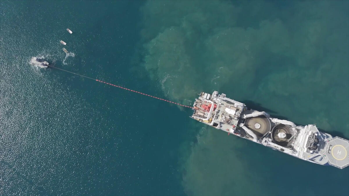 Tyrrhenian Link, Terna avvia in Sicilia la posa del cavo sottomarino - 