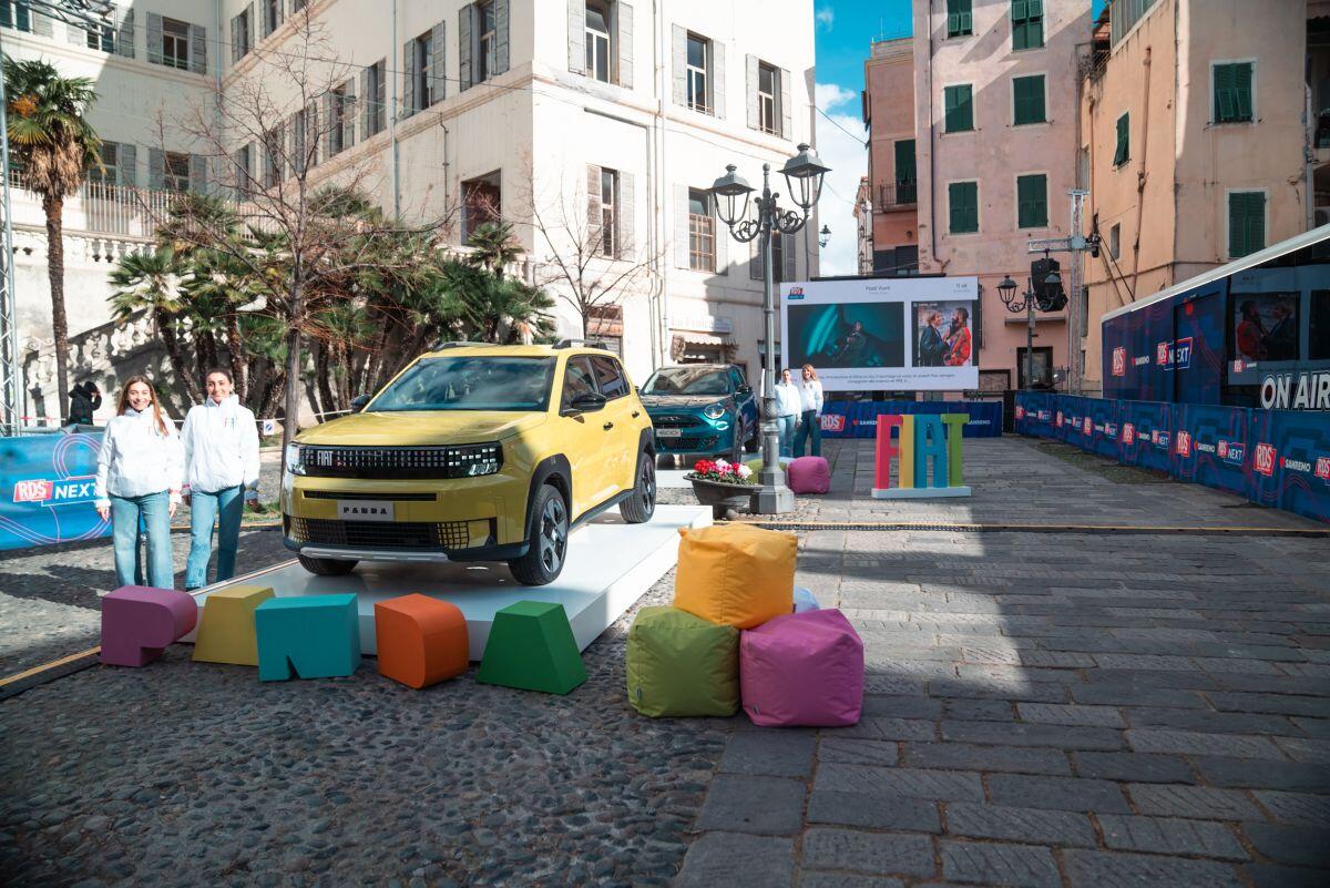 Fiat Grande Panda fa cantare “Felicità” a Sanremo - 