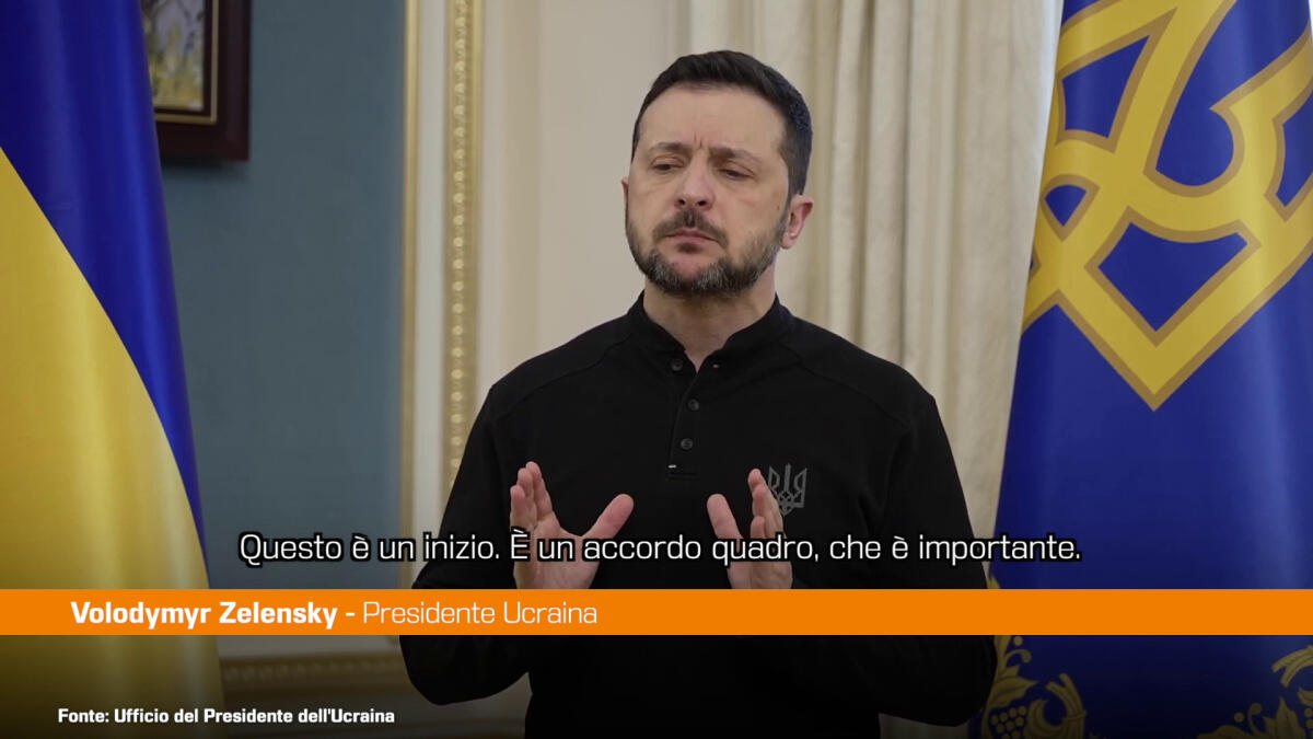 Ucraina, Zelensky "Accordo con Usa sulle terre rare è un inizio" -