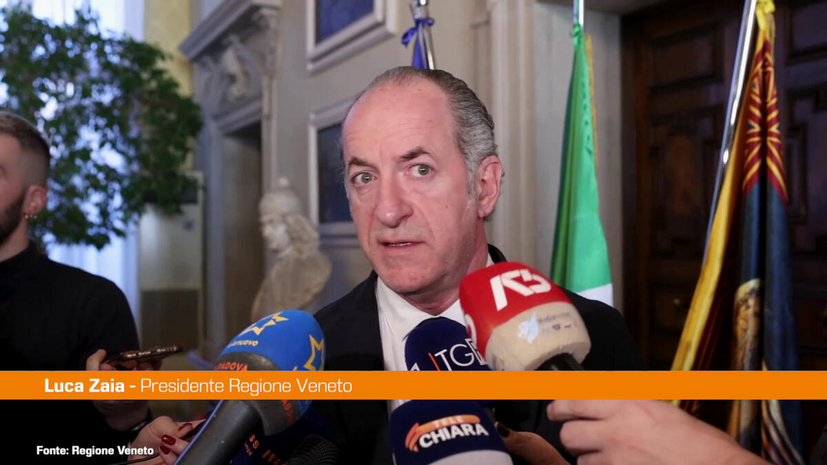 Zaia "In Veneto i dati sui tumori sono positivi" - 