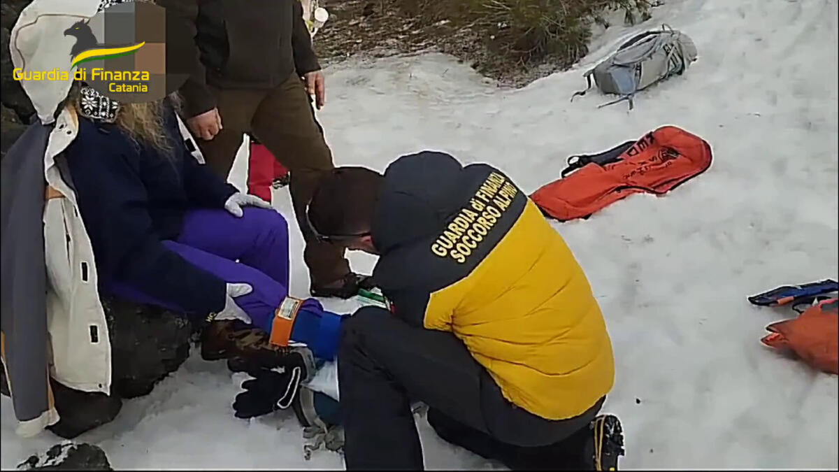 Soccorsa escursionista infortunata sul Monte Vituddi nel Catanese - 