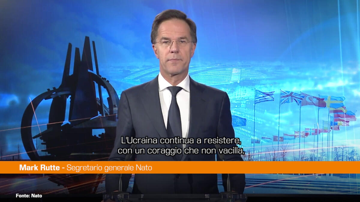 Rutte "La Nato resta al fianco dell'Ucraina" - 
