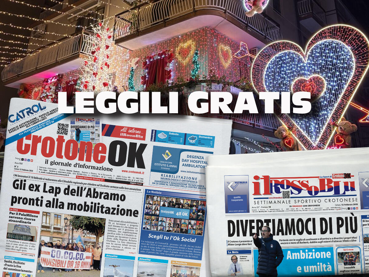 CLICCA QUI QUI E LEGGI SUBITO CROTONEOK - 
