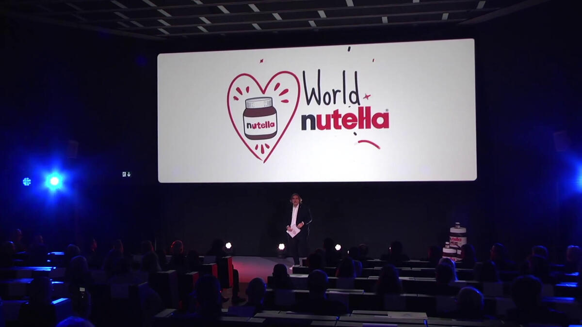 Il World Nutella Day celebrato al Maxxi di Roma -