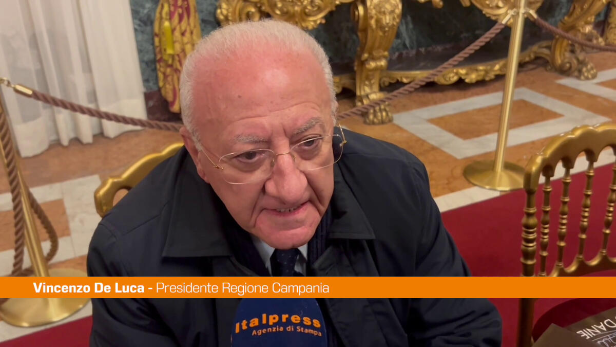 De Luca "Scivolata Ciciliano destinata a creare tensione" - 