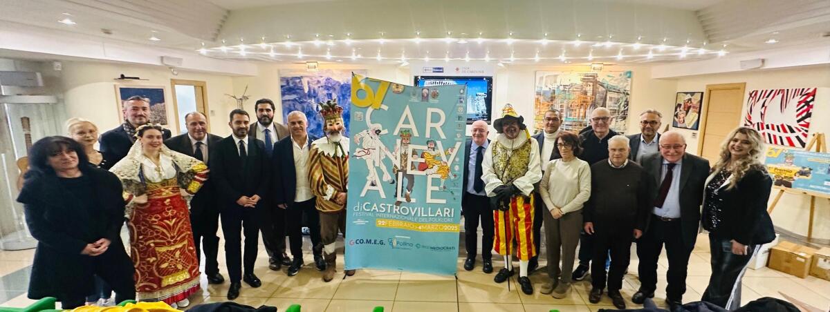 Carnevale di Castrovillari - La 67ª Edizione svela la sua immagine iconica. Presentato il manifesto - 
