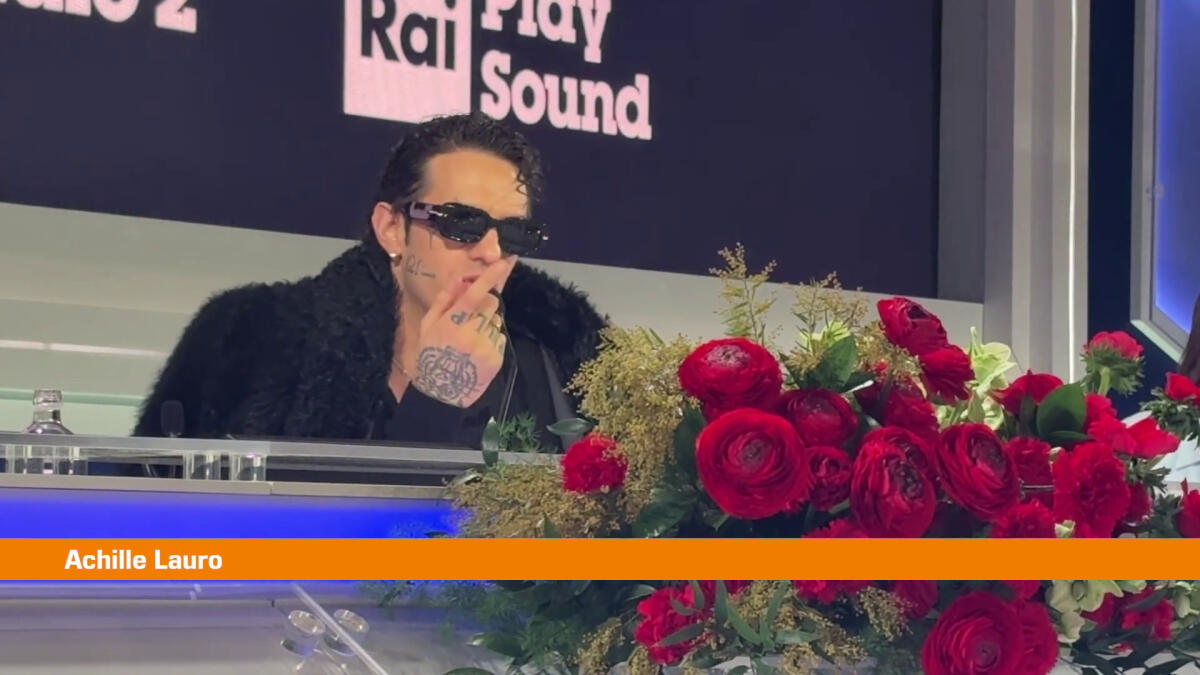Sanremo, Achille Lauro "Voglio essere il numero uno" - 