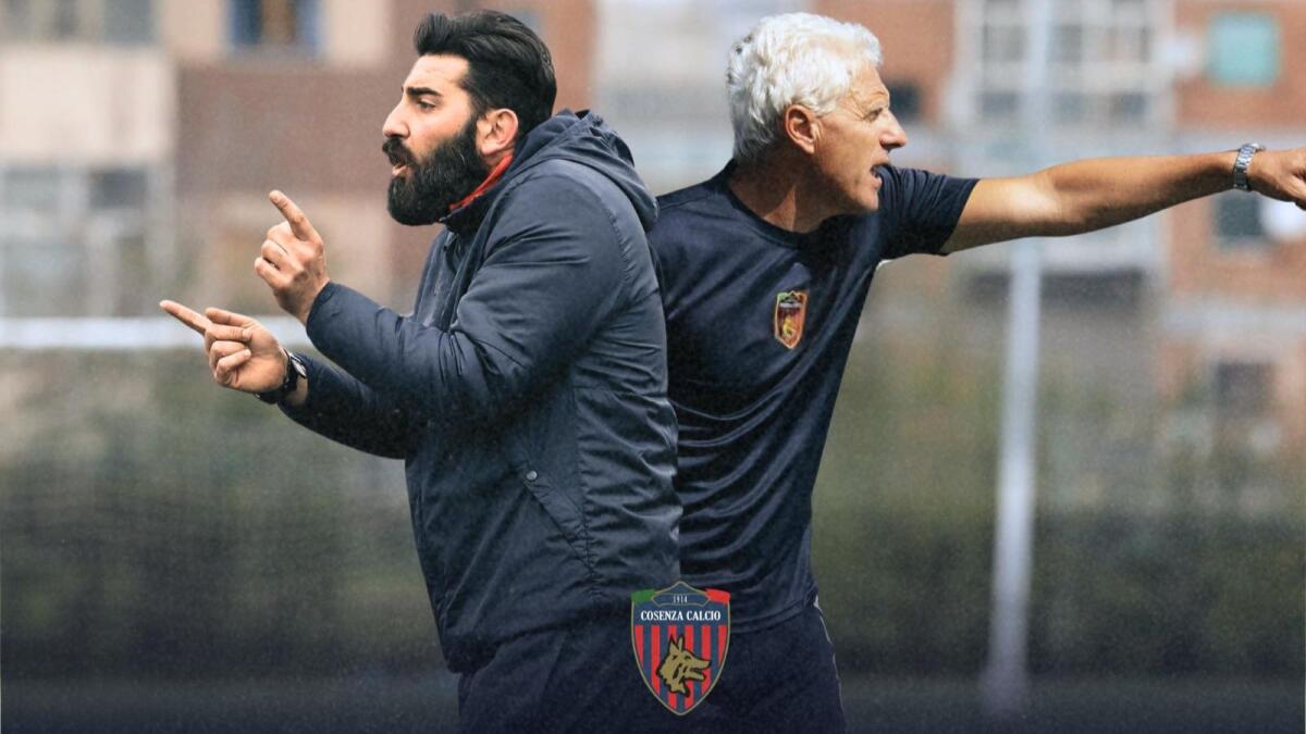 Serie B | Cosenza calcio - Tortelli e Belmonte sulla panchina rossoblù. - Foto: ilcosenza.it