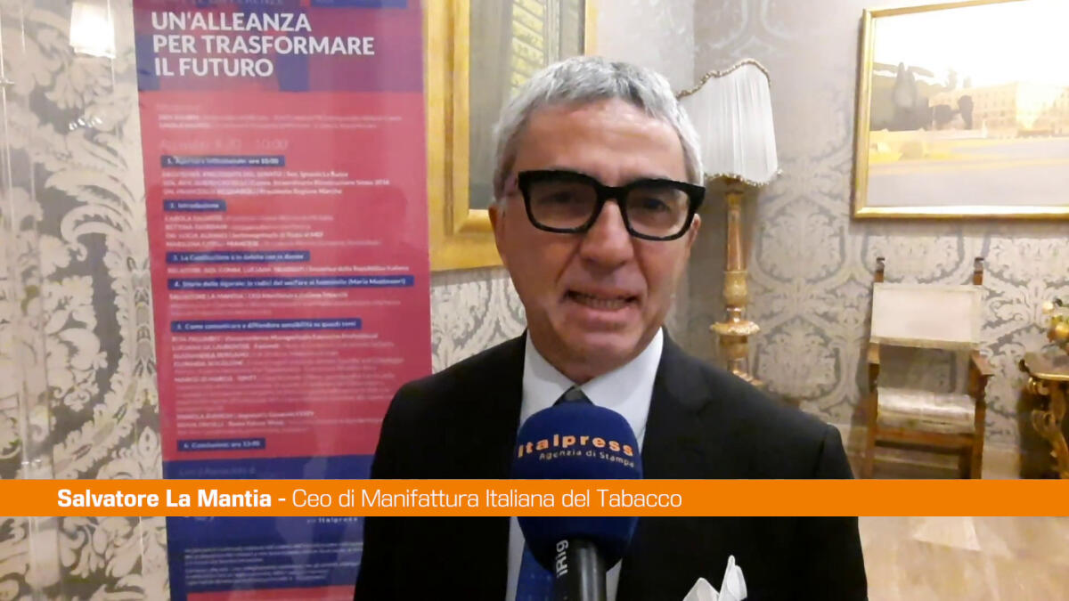 La Mantia "Aziende si impegnino per uguaglianza genere" -