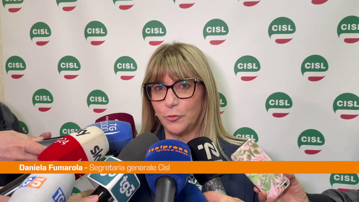 Cisl, Fumarola "Avanti su continuità, aperti al confronto" -