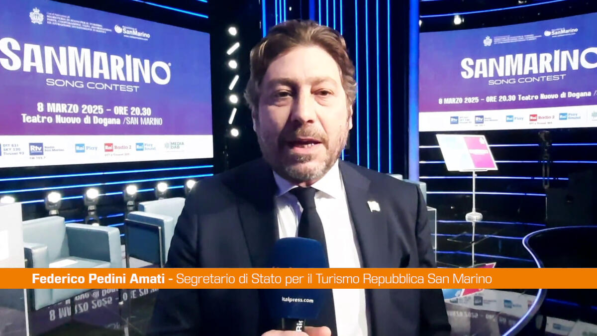 San Marino Song Contest, Pedini Amati "Grande evento, più visibilità" - 