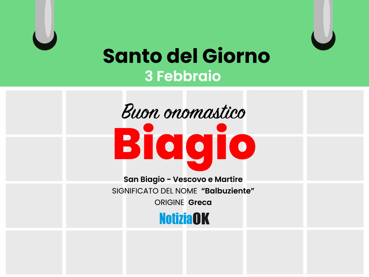 Oggi la Chiesa celebra la memoria di San Biagio - 