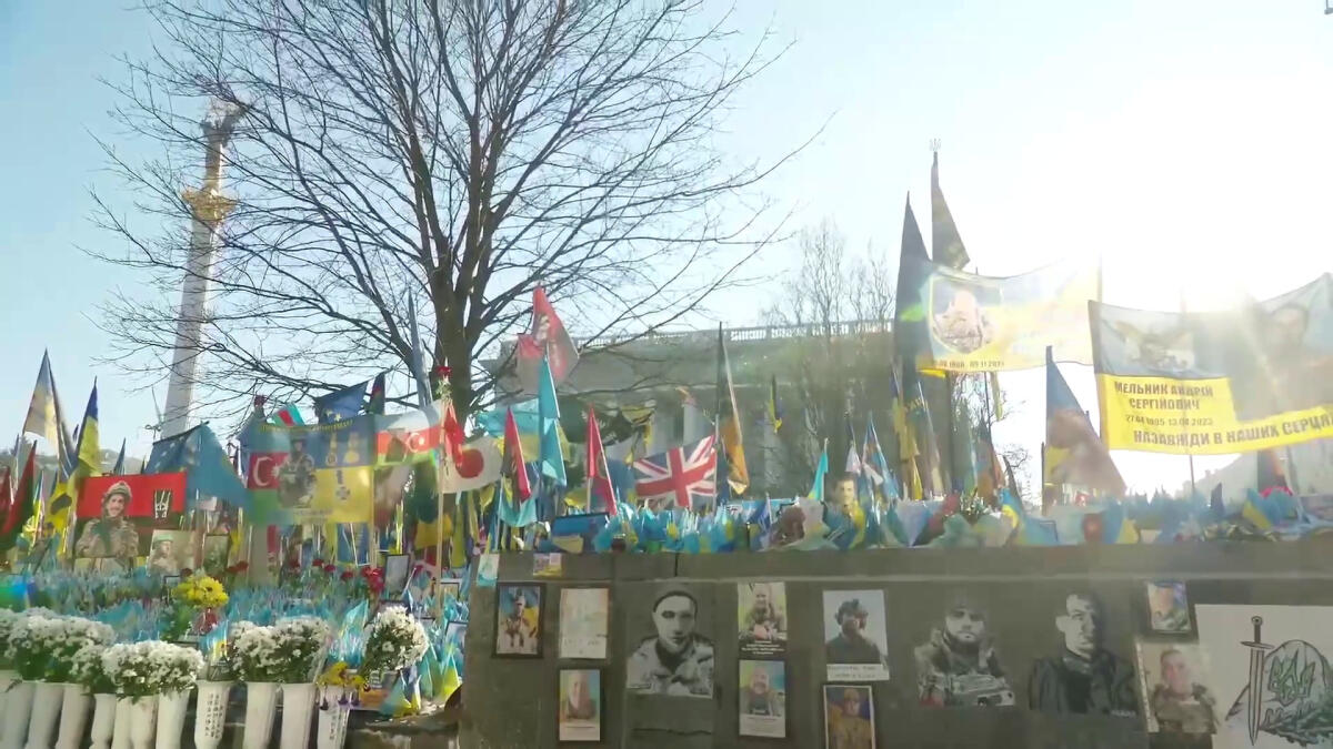 Tre anni di guerra in Ucraina -